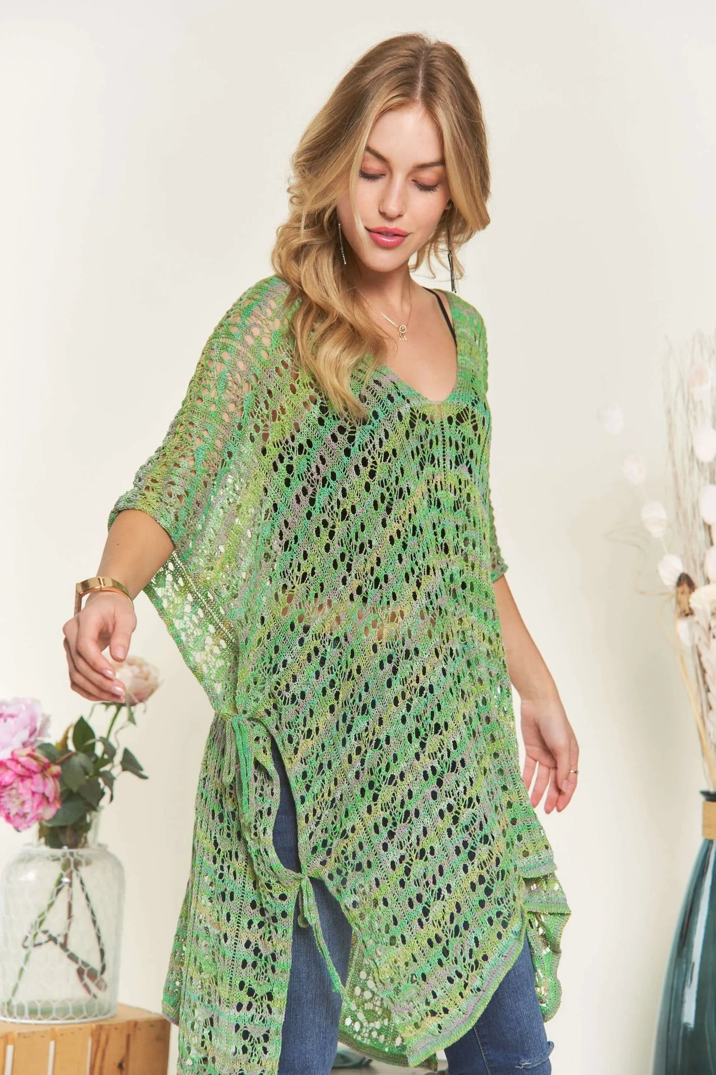 Crochet Cover Up Tunic Top - Eva's Edition