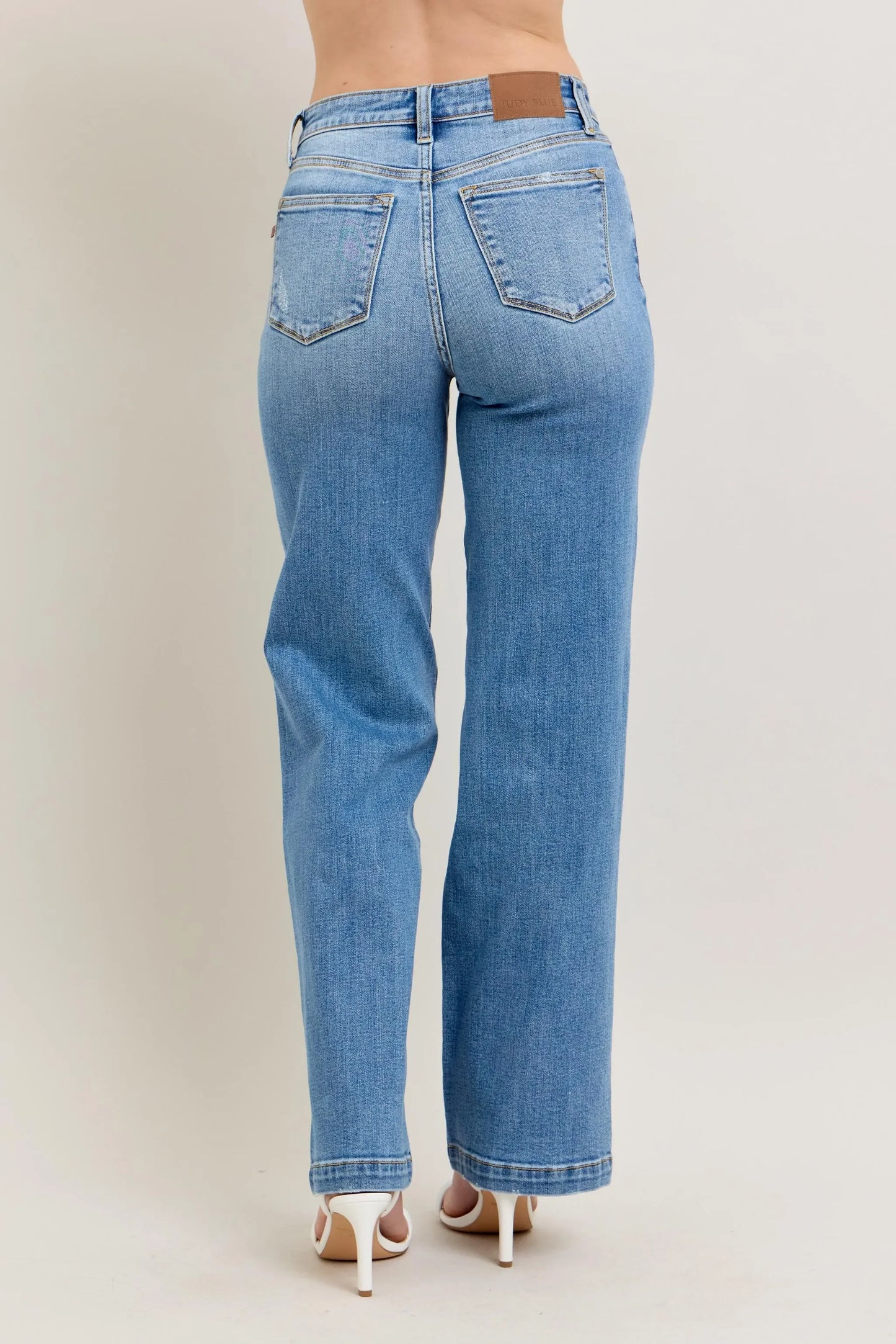 High Waist Straight Jeans Plus Size - Eva's Edition