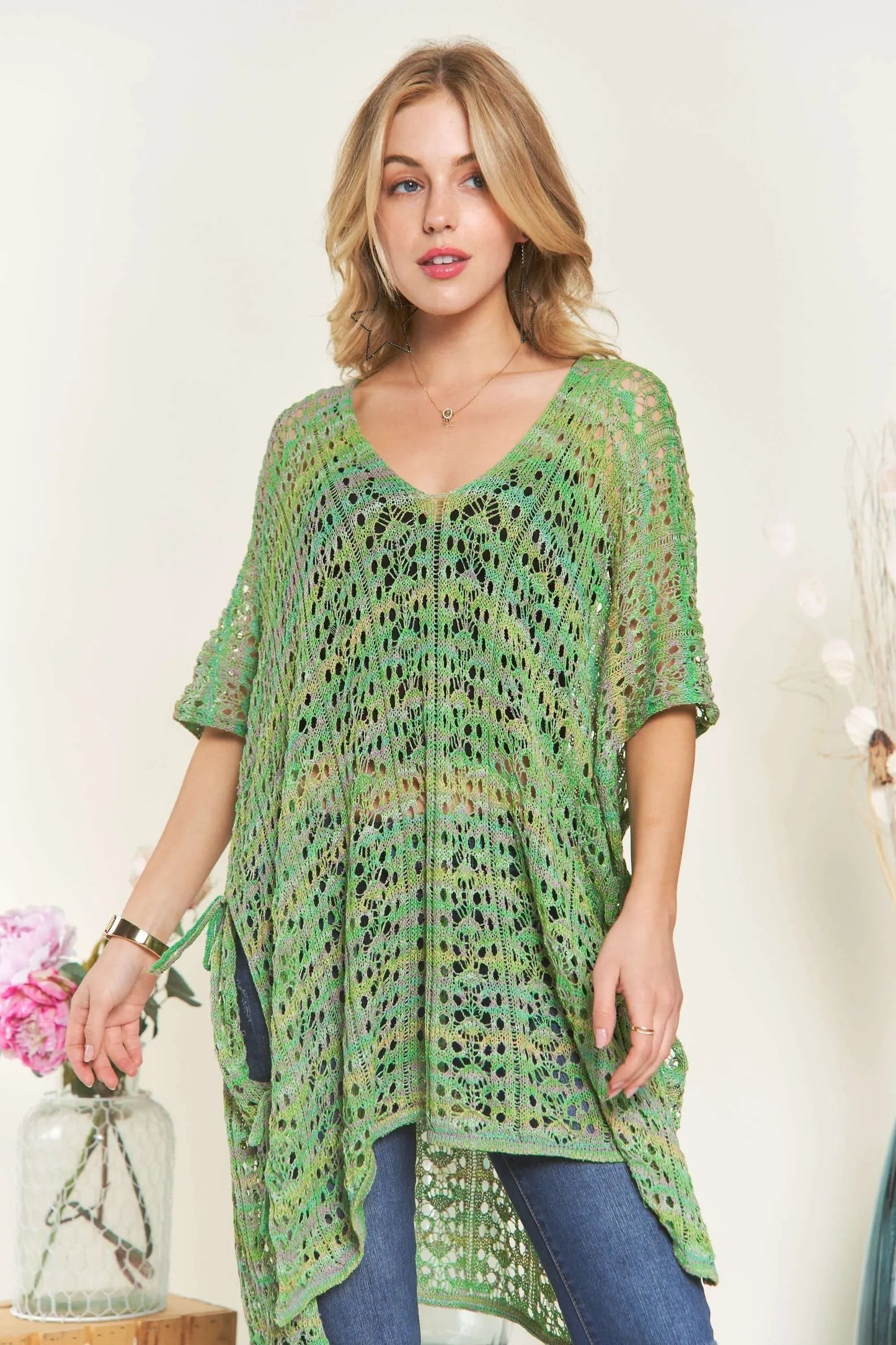 Crochet Cover Up Tunic Top - Eva's Edition