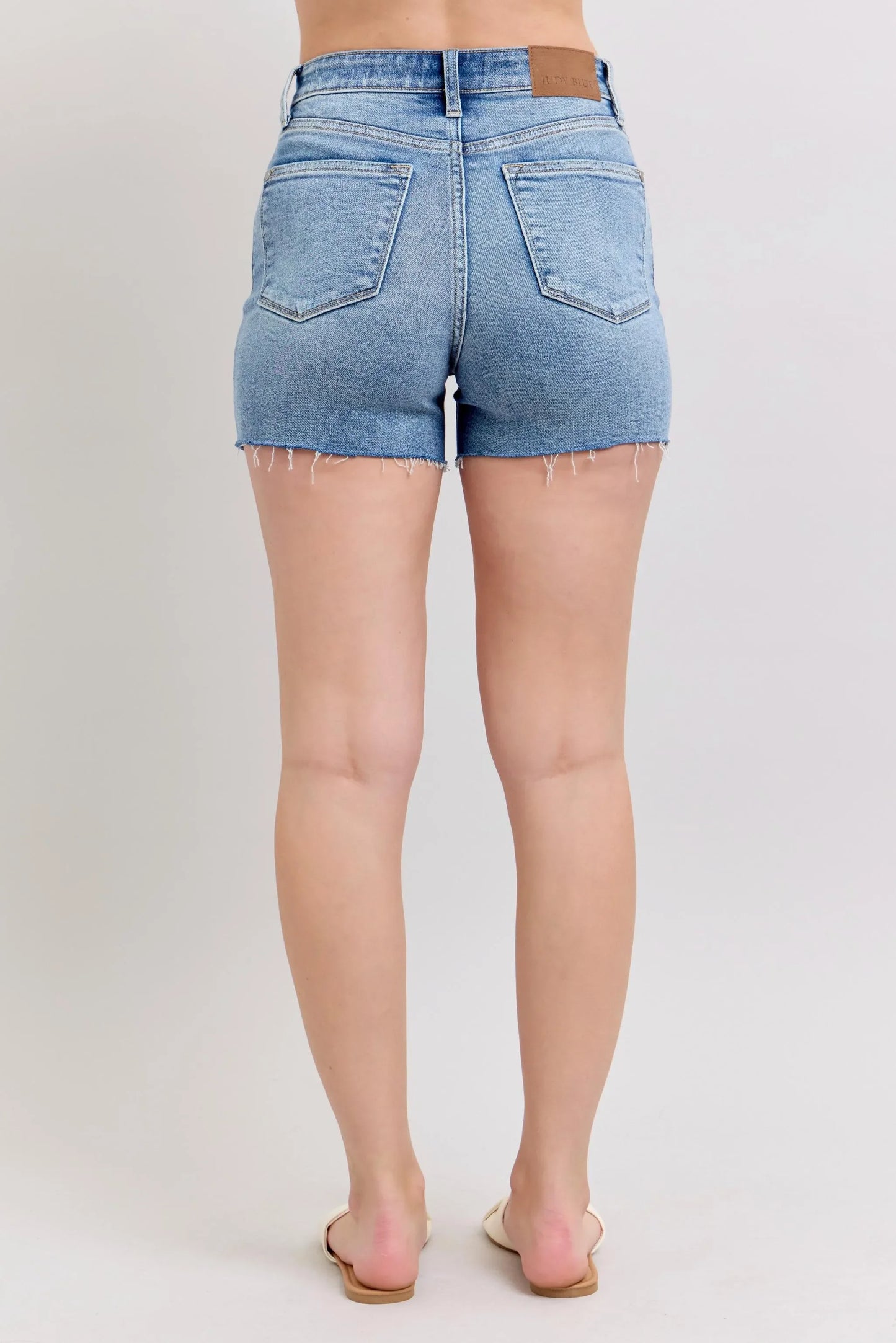 High Waist Denim Shorts - Eva's Edition