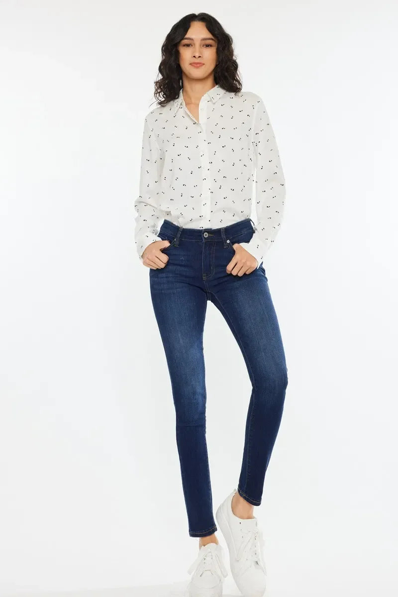 Mid Rise Super Skinny Jeans - Eva's Edition