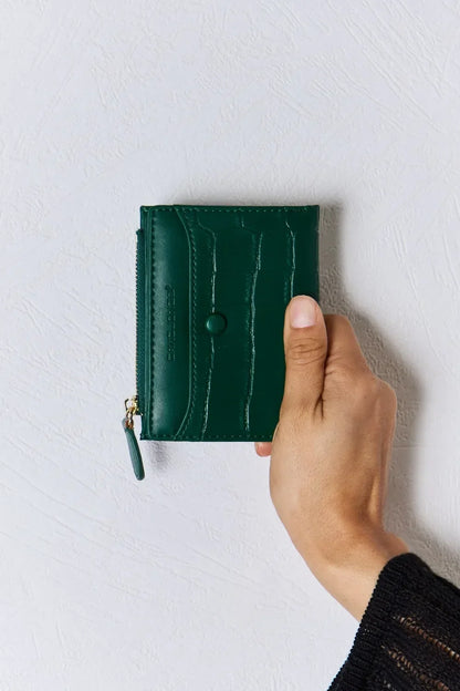 PU Leather Mini Wallet - Eva's Edition