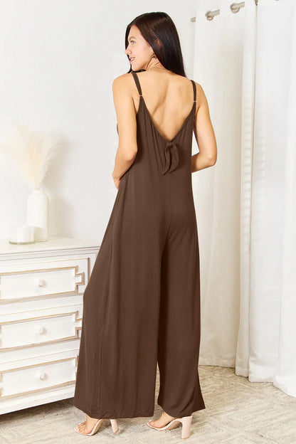 Soft Rayon Wide Leg Jumpsuit - Eva's Edition