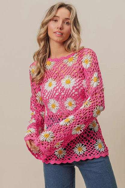 Crochet Net Lace Cover Up - Eva's Edition