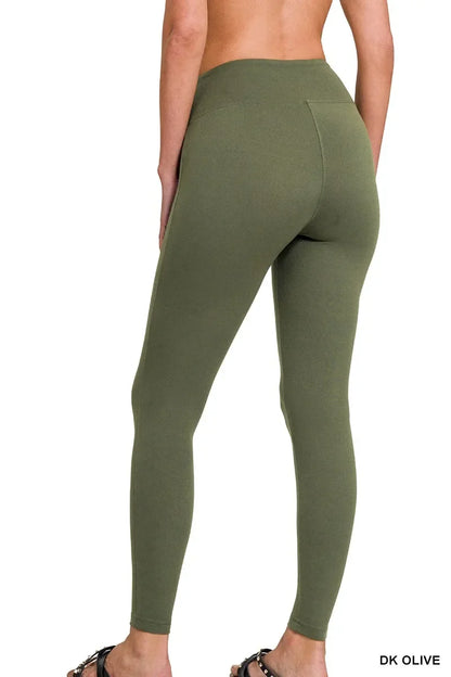 Microfiber Waistband Leggings - Eva's Edition