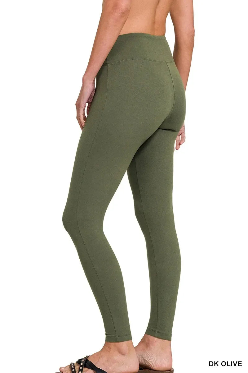 Microfiber Waistband Leggings - Eva's Edition