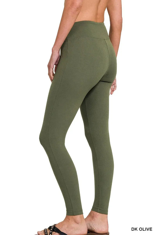 Microfiber Waistband Leggings - Eva's Edition