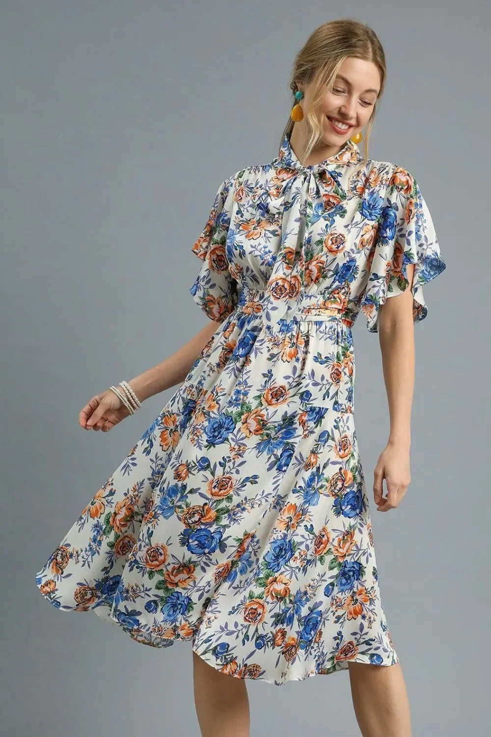 Flutter Sleeve Dress - Eva's Edition