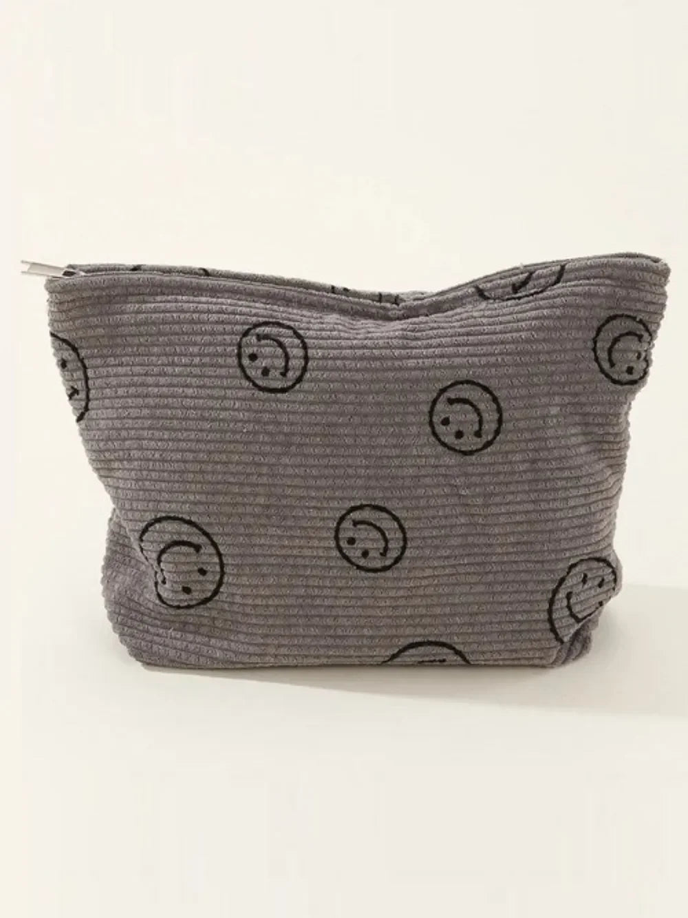 Zenana Corduroy Smile Clutch Bag - Eva's Edition