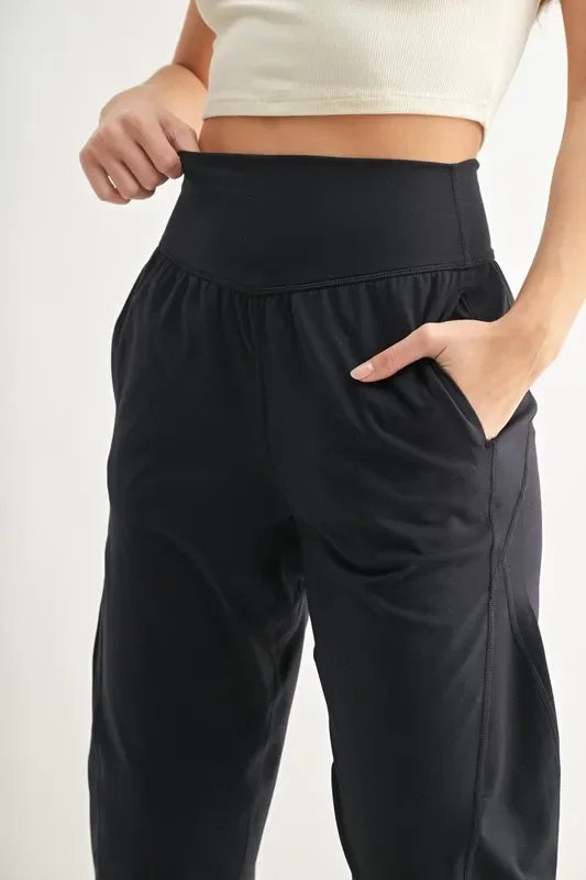 Flowbarrel High Waist Active Pants - Eva's Edition