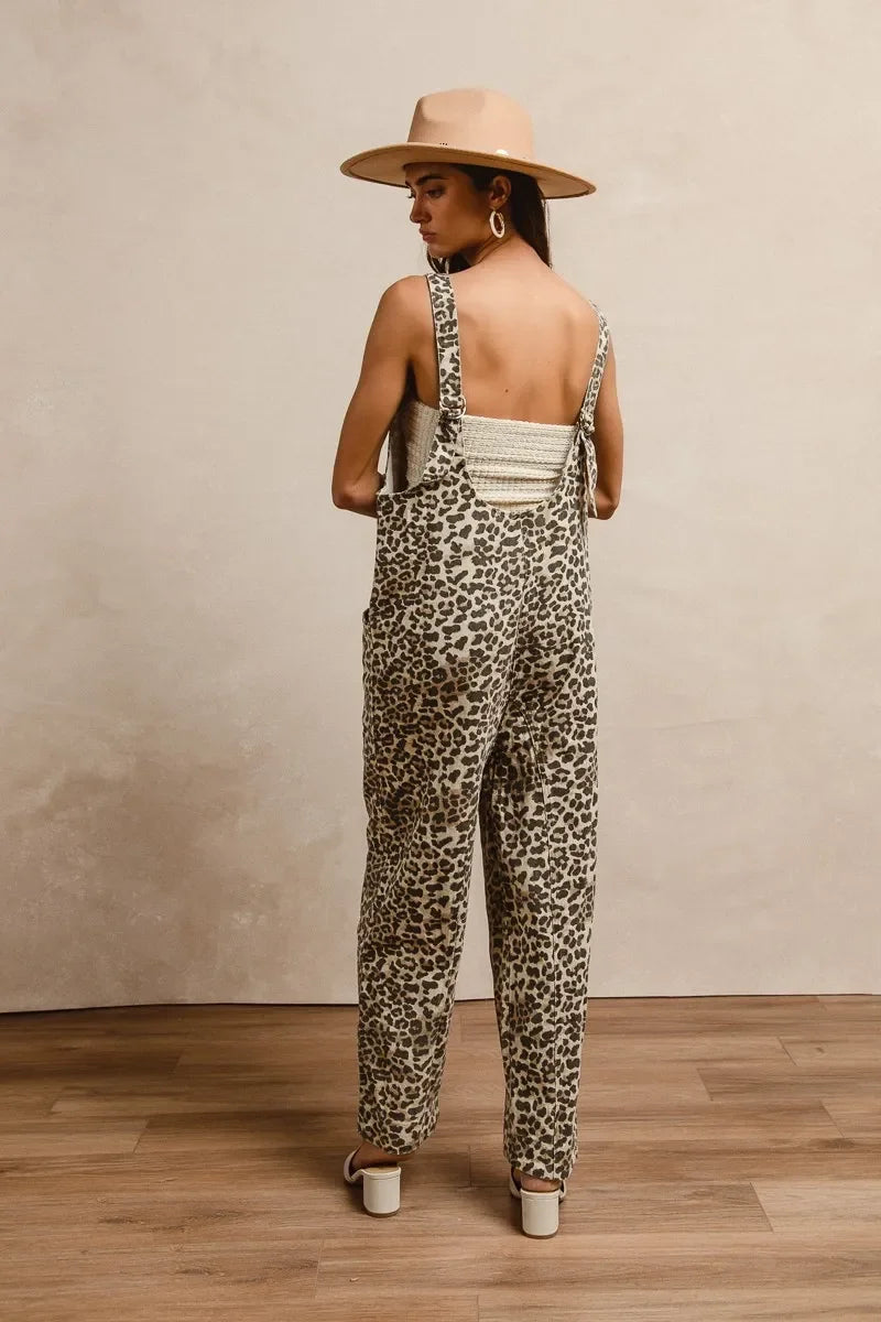 Adjustable Strap U Neck Jumpsuit - Eva's Edition