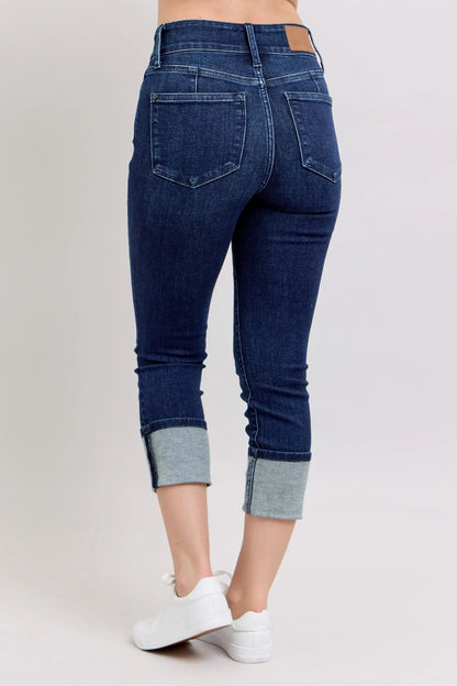 High-Waist Double Waist Band Skinny Jeans - Eva's Edition
