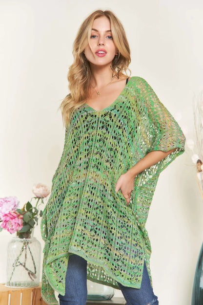 Crochet Cover Up Tunic Top - Eva's Edition