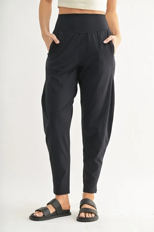 Flowbarrel High Waist Active Pants - Eva's Edition