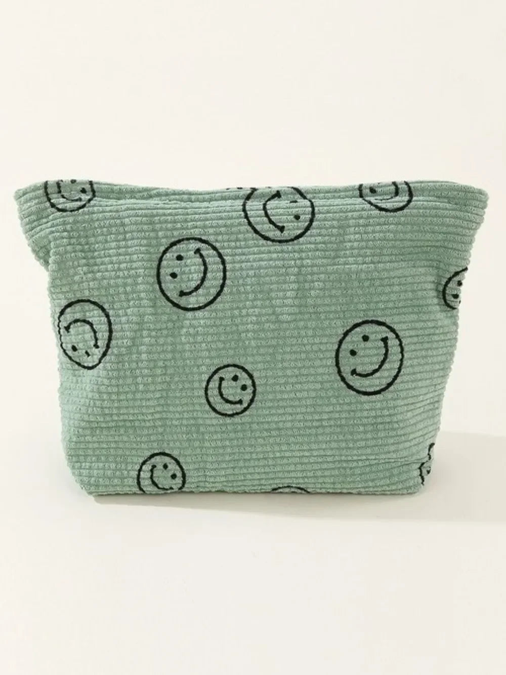 Zenana Corduroy Smile Clutch Bag - Eva's Edition