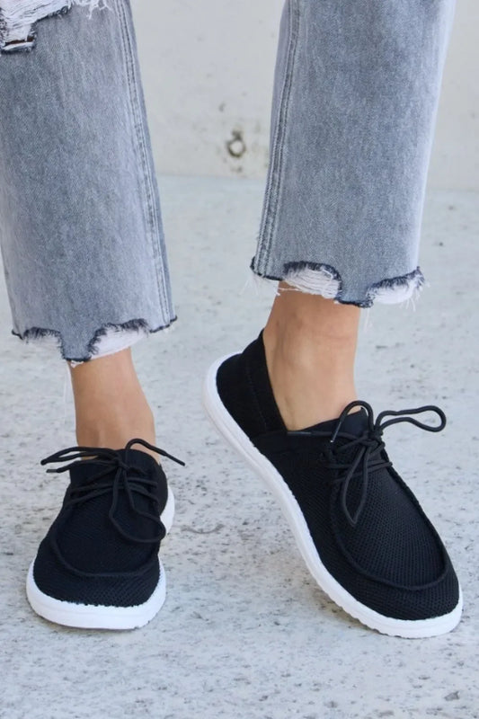 Toe Lace-Up Sneakers - Eva's Edition