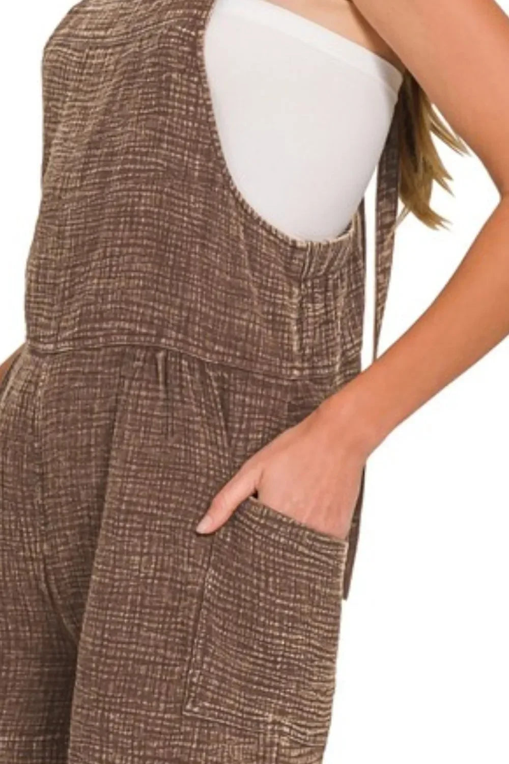 Double Gauze Tie Back Rompers - Eva's Edition