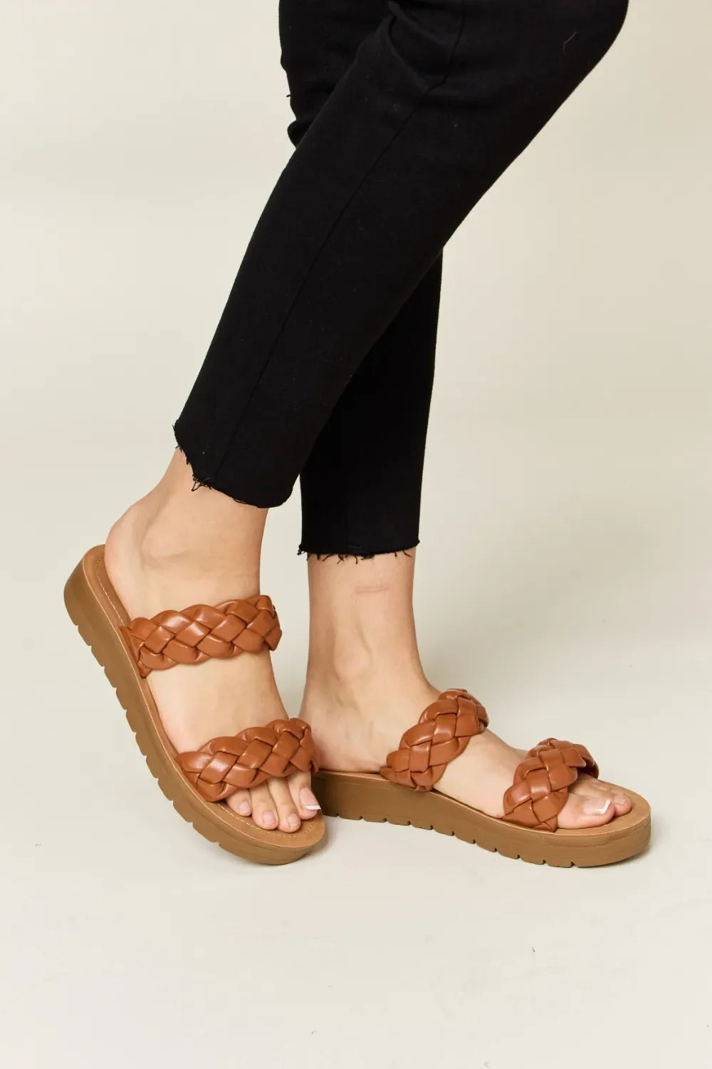 Dual Band Platform Sandals - Eva's Edition