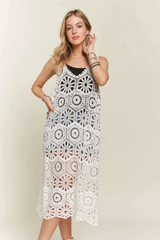 Crochet Cover-Up Tunic Top - Eva's Edition