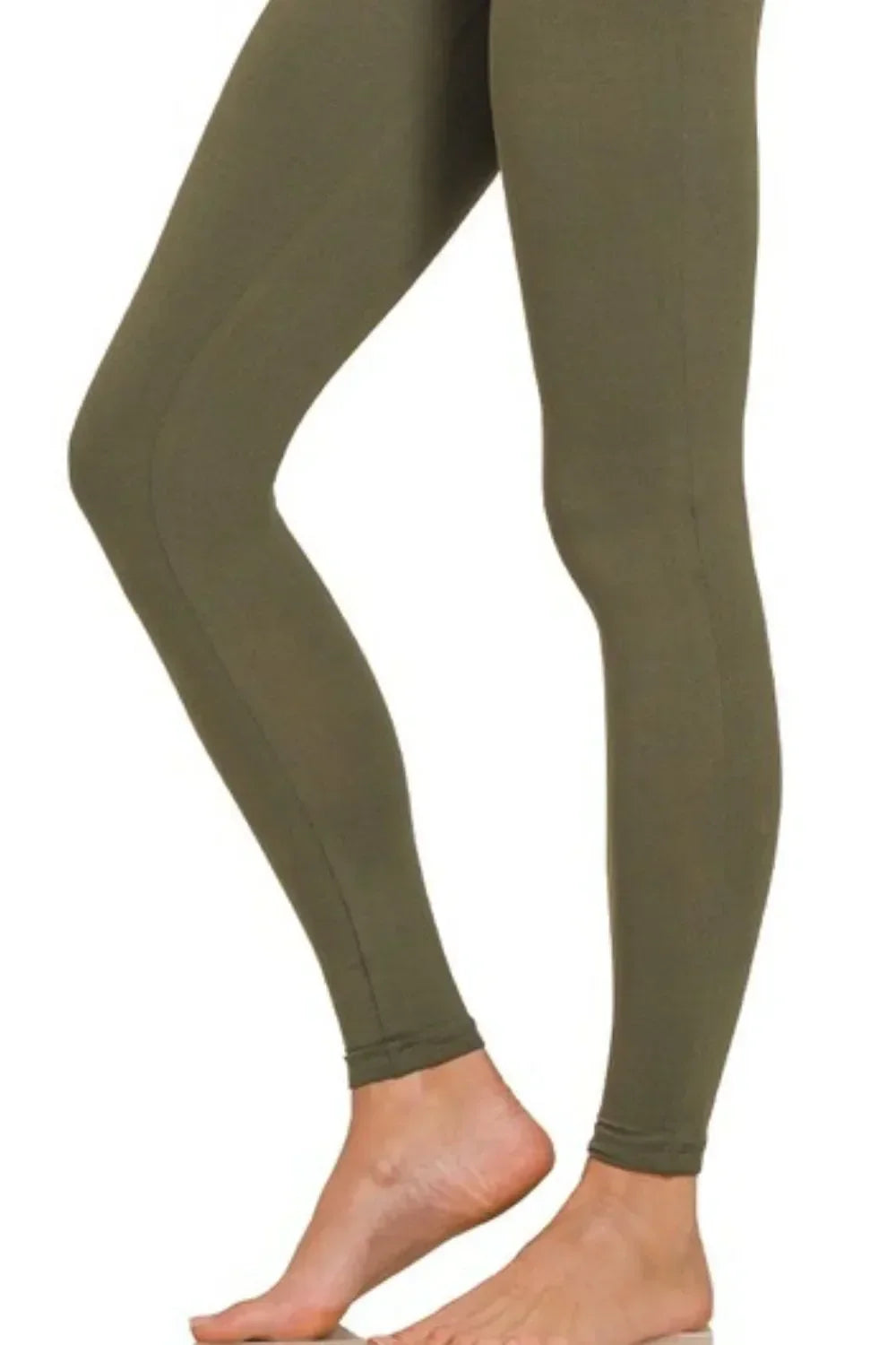 Premium Microfiber Wide Waistband Leggings - Eva's Edition