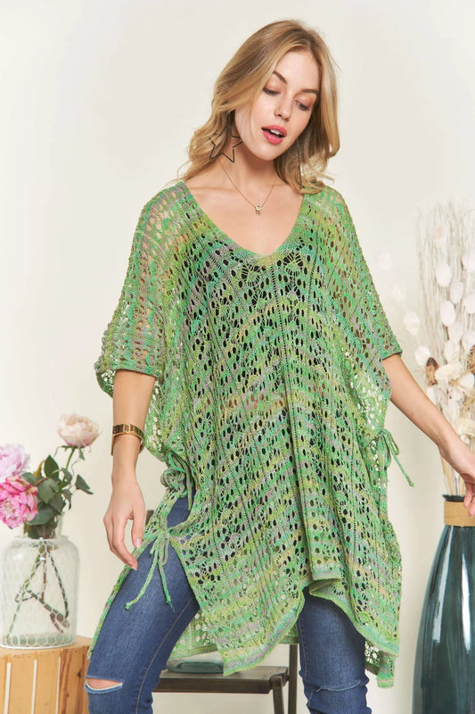 Crochet Cover Up Tunic Top - Eva's Edition