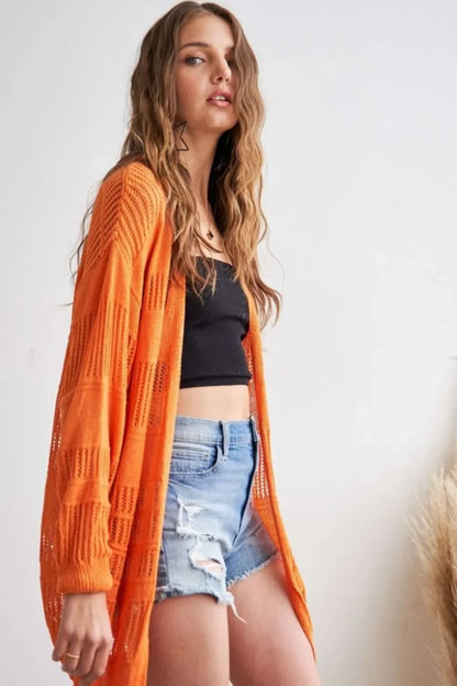 Lightweight Sweater Knit Cardigan - Eva's Edition