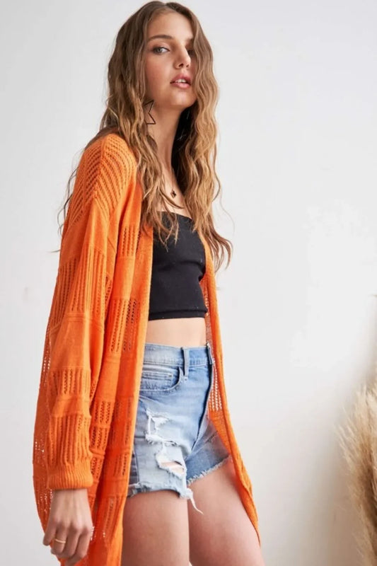 Lightweight Sweater Knit Cardigan - Eva's Edition