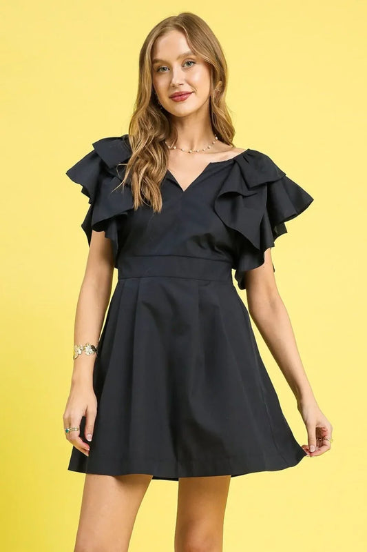Sleeve Fit and Flare Dress - Eva's Edition