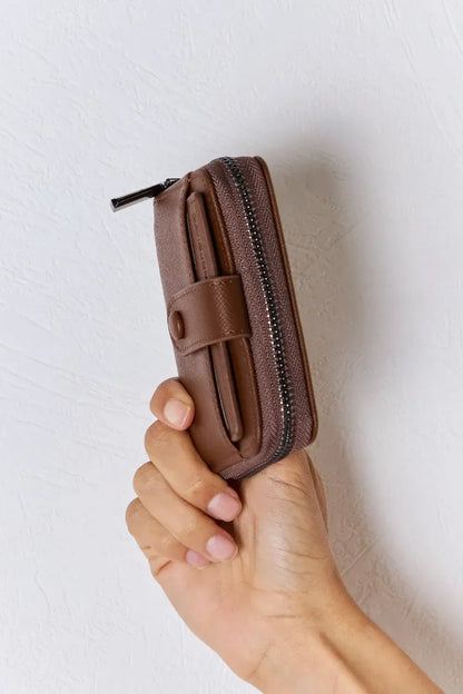 PU Leather Mini Wallet - Eva's Edition
