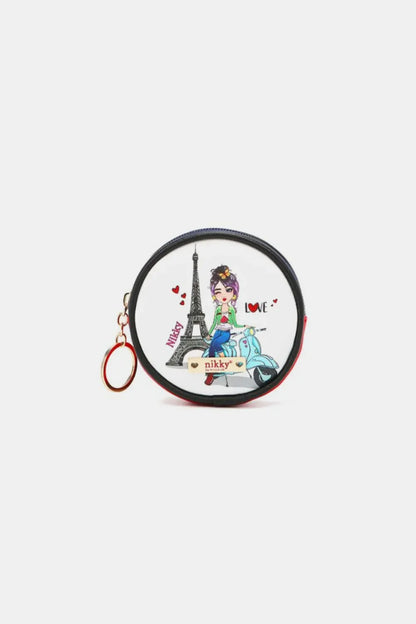Keychain Round Coin Purse - Eva's Edition