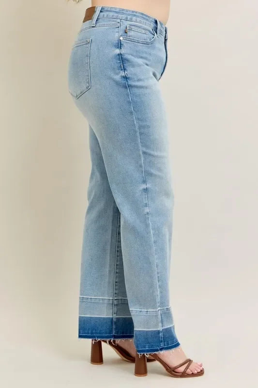 Wide Leg Jeans Plus Size - Eva's Edition