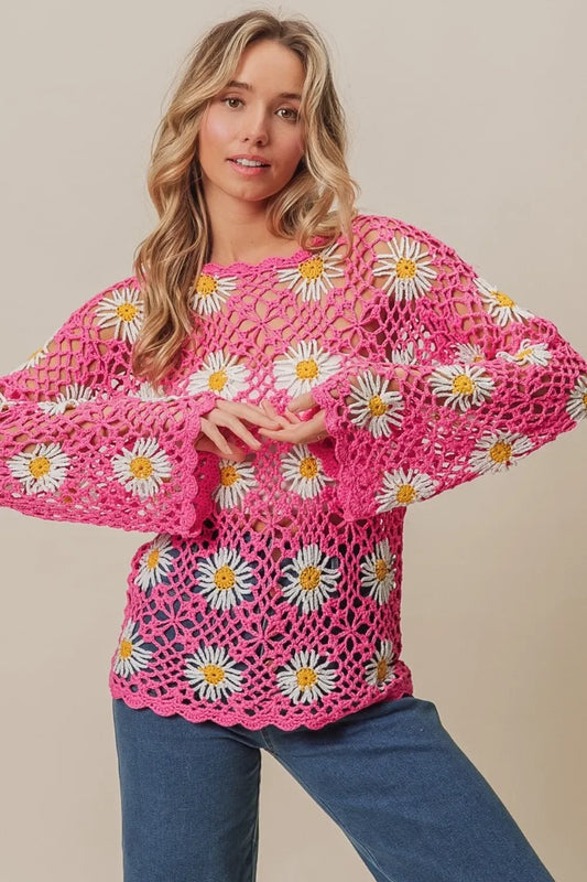 Crochet Net Lace Cover Up - Eva's Edition
