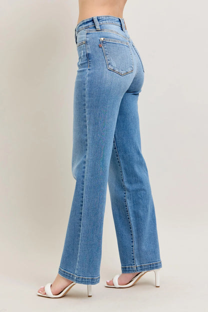 High Waist Straight Jeans Plus Size - Eva's Edition