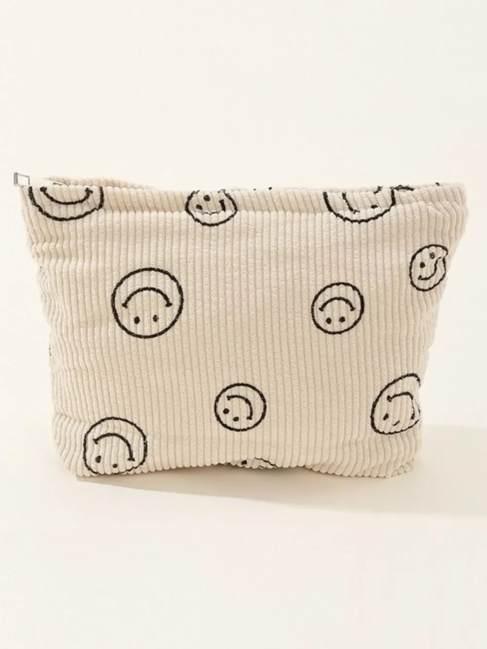 Zenana Corduroy Smile Clutch Bag - Eva's Edition