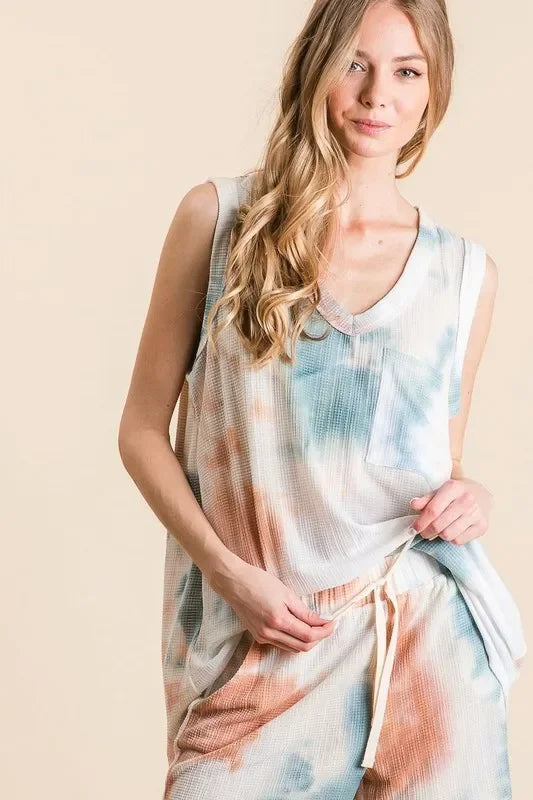 Textured Knit Top and Shorts Set - Eva's Edition