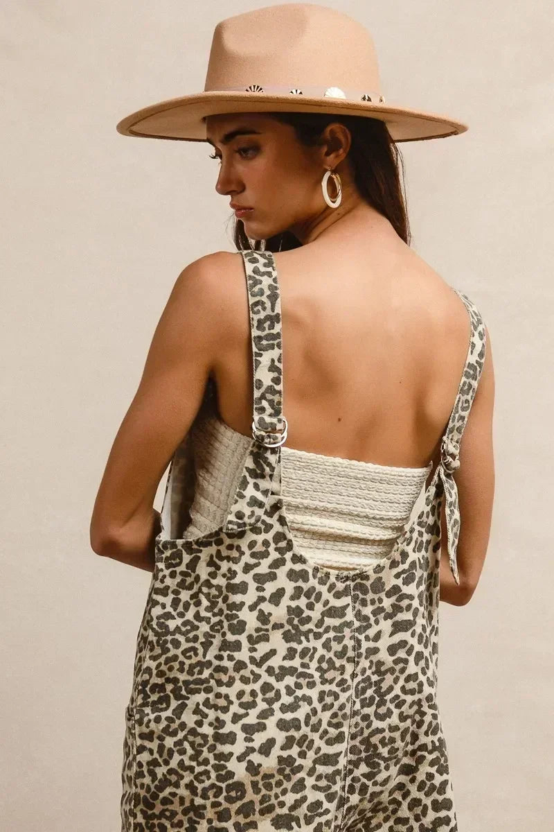 Adjustable Strap U Neck Jumpsuit - Eva's Edition