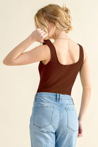 Square Necked Bodysuit - Eva's Edition