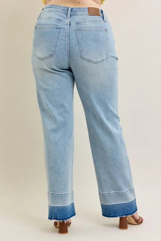 Wide Leg Jeans Plus Size - Eva's Edition