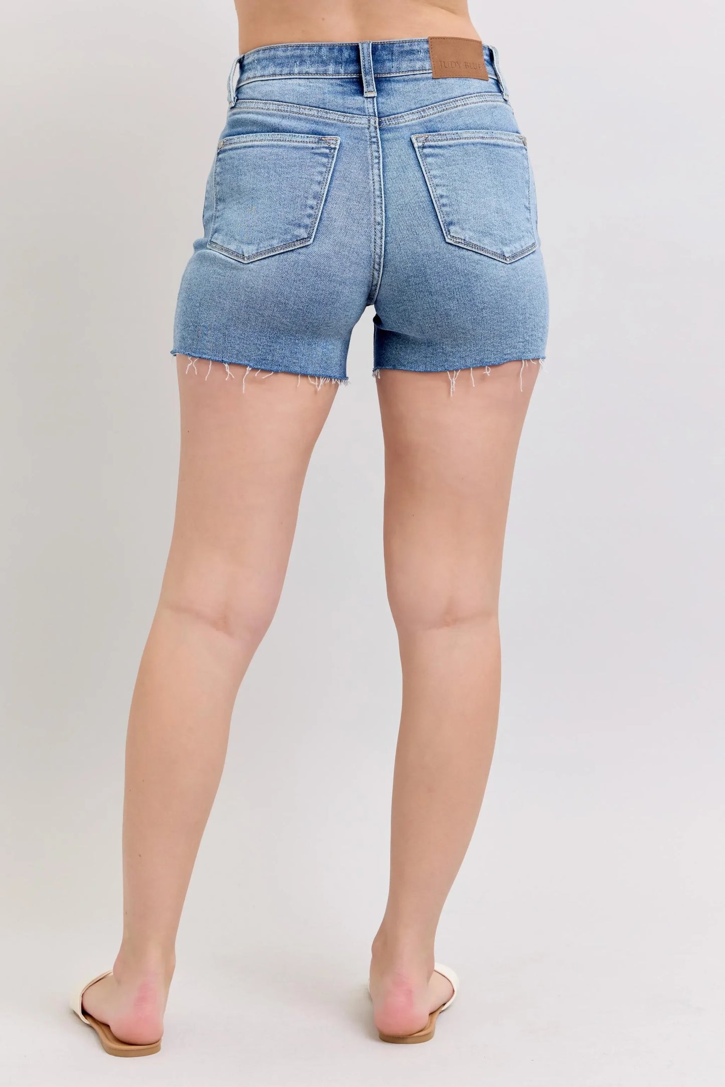 High Waist Denim Shorts - Eva's Edition