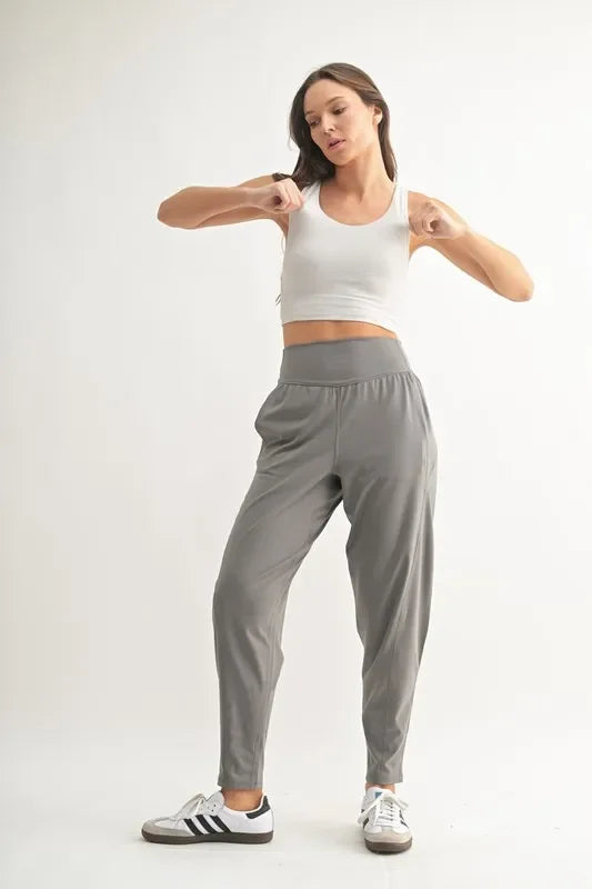 Flowbarrel High Waist Active Pants - Eva's Edition