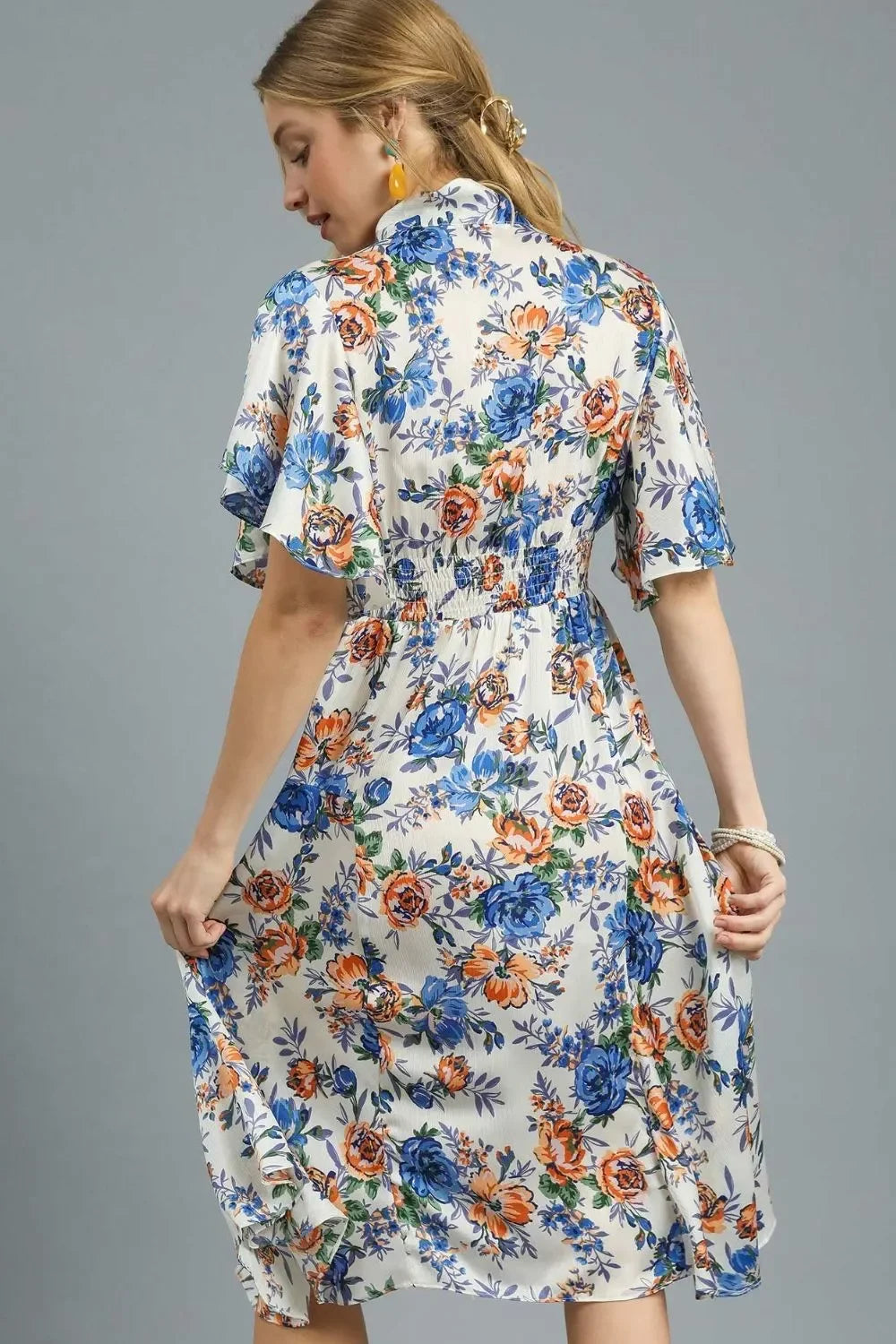 Flutter Sleeve Dress - Eva's Edition
