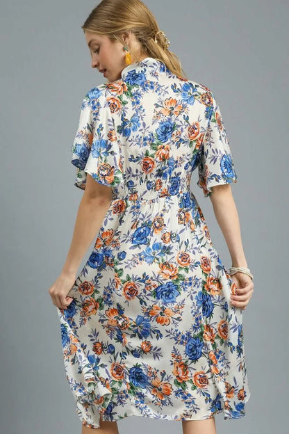 Flutter Sleeve Dress - Eva's Edition