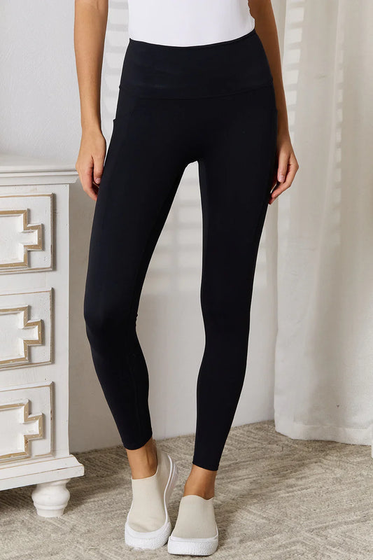 Wide Waistband Sports Leggings - Eva's Edition