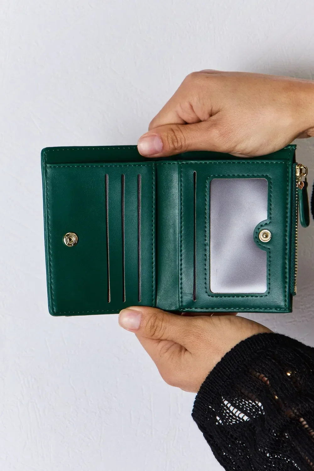 PU Leather Mini Wallet - Eva's Edition