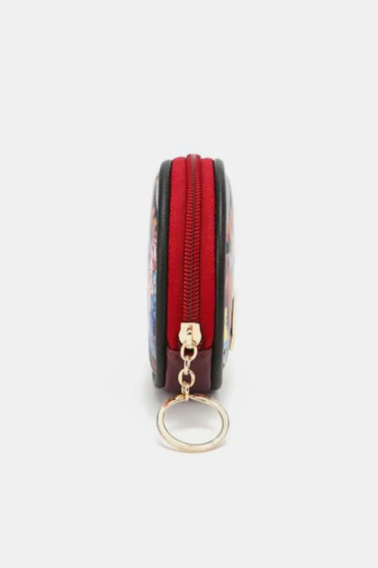 Keychain Round Coin Purse - Eva's Edition