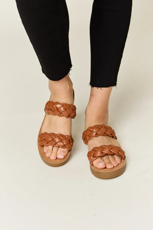 Dual Band Platform Sandals - Eva's Edition