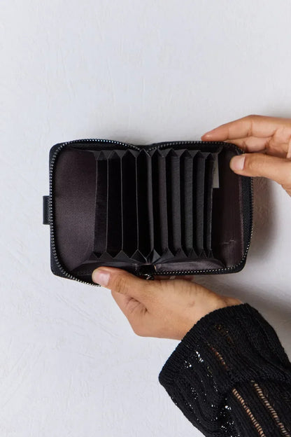 PU Leather Mini Wallet - Eva's Edition