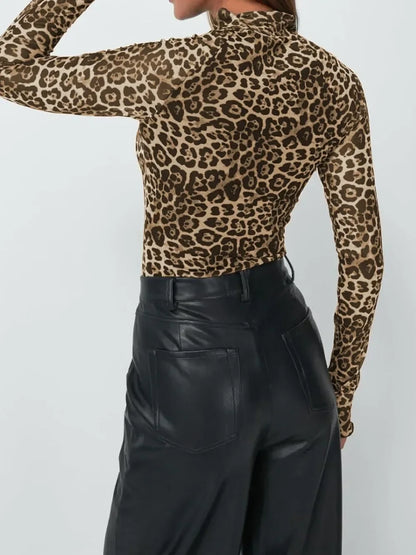 Lovelet Mock Neck Long Sleeve Top - Eva's Edition