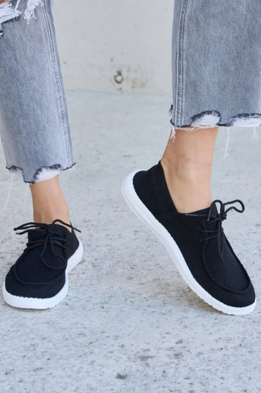 Toe Lace-Up Sneakers - Eva's Edition