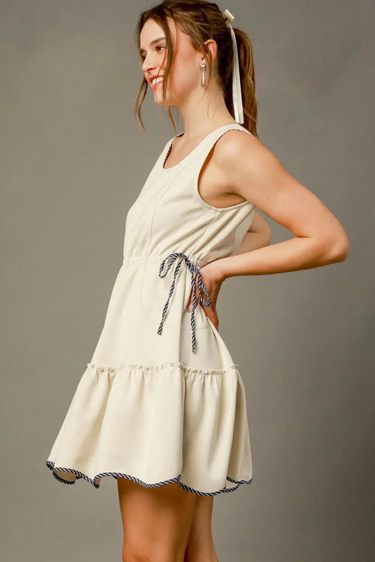 Round Neck Mini Tank Dress - Eva's Edition